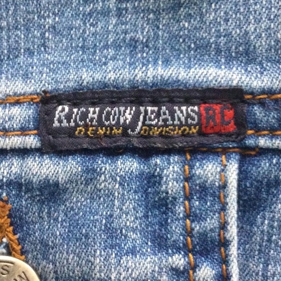 Girls Richcow Jean Company Jacket size XL very nice style #314 - Picture 10 of 10